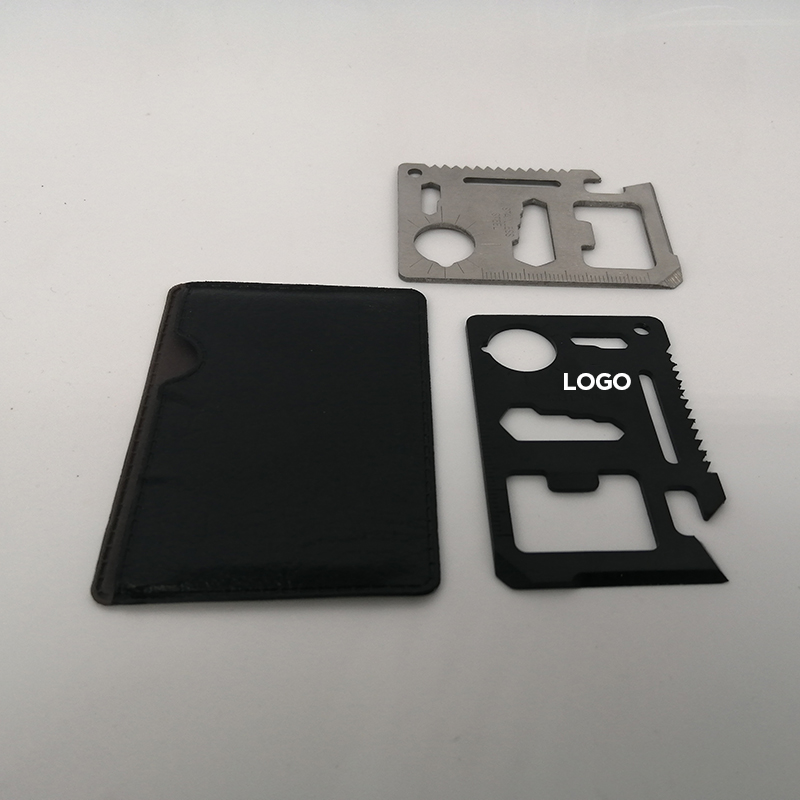 11 in 1 Pocket Survival Stainless Steel Card Multi-Tool