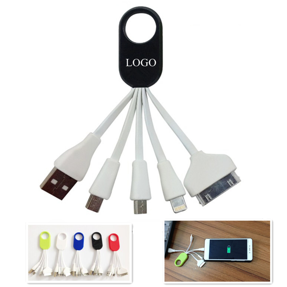 4 in 1 Multiple USB  Charging Cable