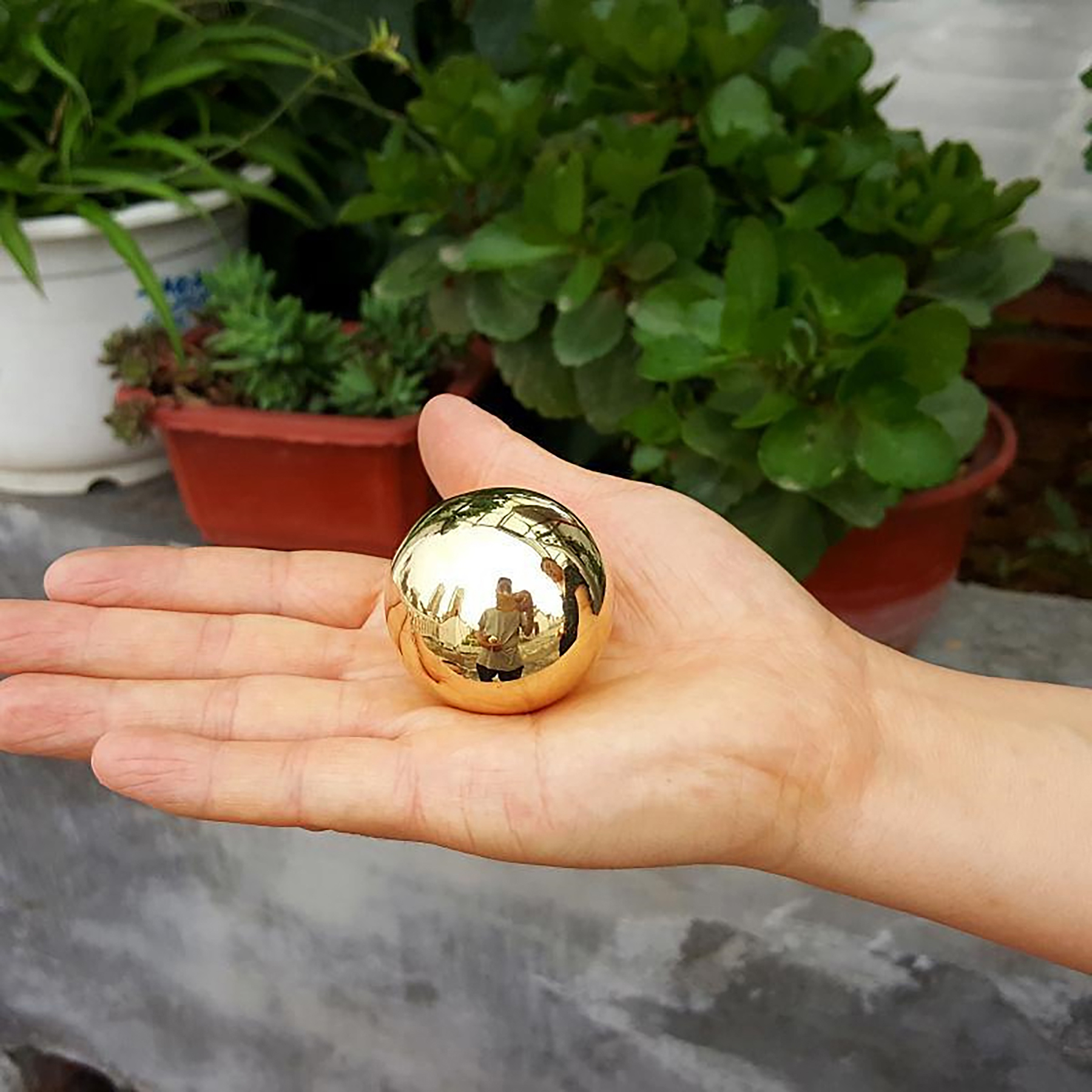 2 inch Solid Smooth Copper Ball Sphere