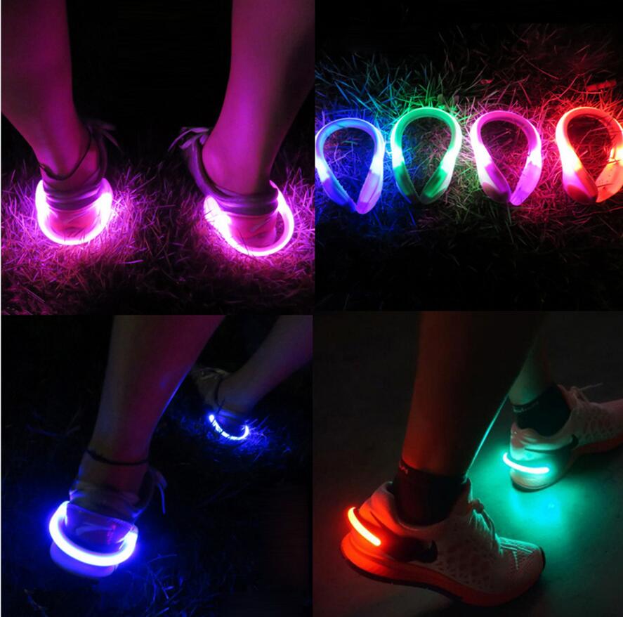 Night Running LED Flash Shoe Safety Clip