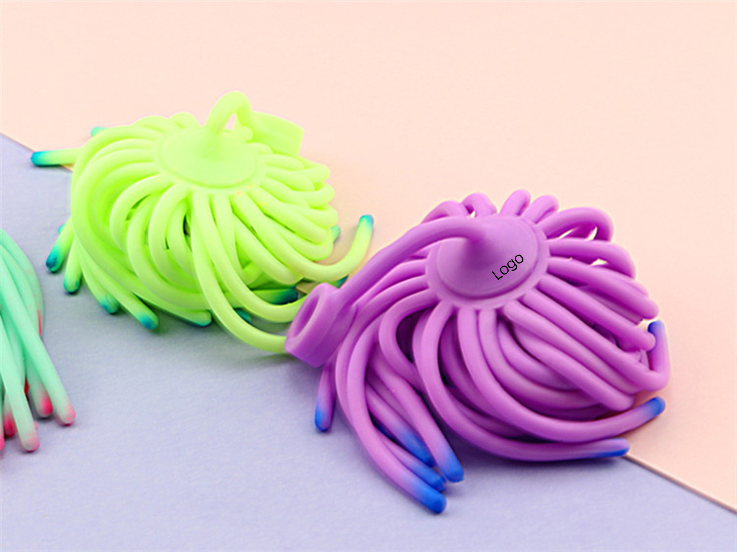 TPR Elastic Jellyfish Noodle Toy