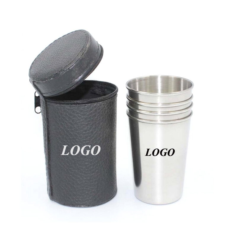 Stainless Steel Drinking Cup Set