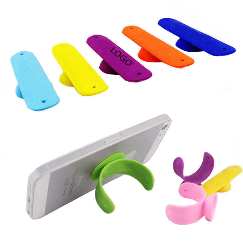 U Type Silicone Mini Suction Stand for Smart Phones