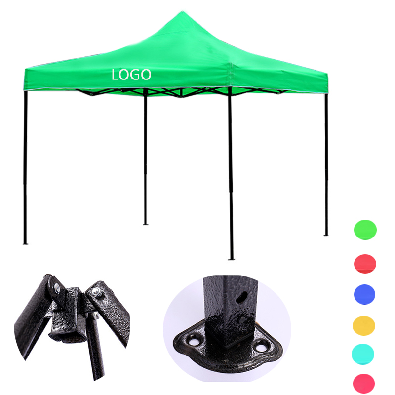 Square Pop-Up Gazebo Canopy Tent Waterproof 9.8ftx9.8ft