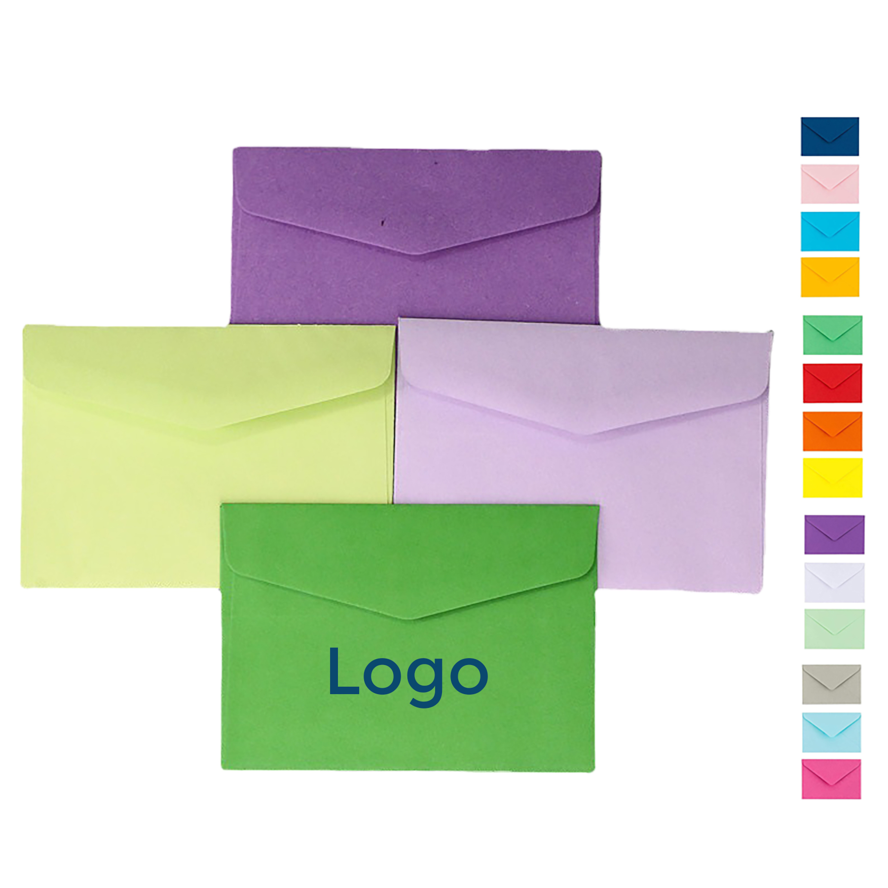 Self Sealing Colorful Mini Envelopes