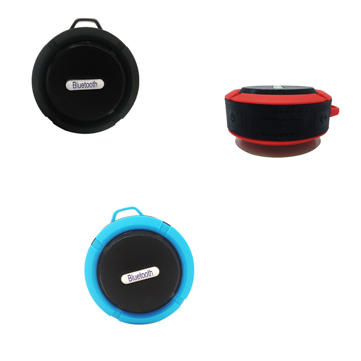 Mini Portable Bluetooth Speaker with Suction Cup