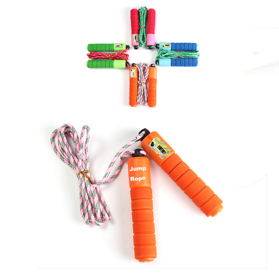 Adjustable Jump Rope with Counter and Comfortable Handles