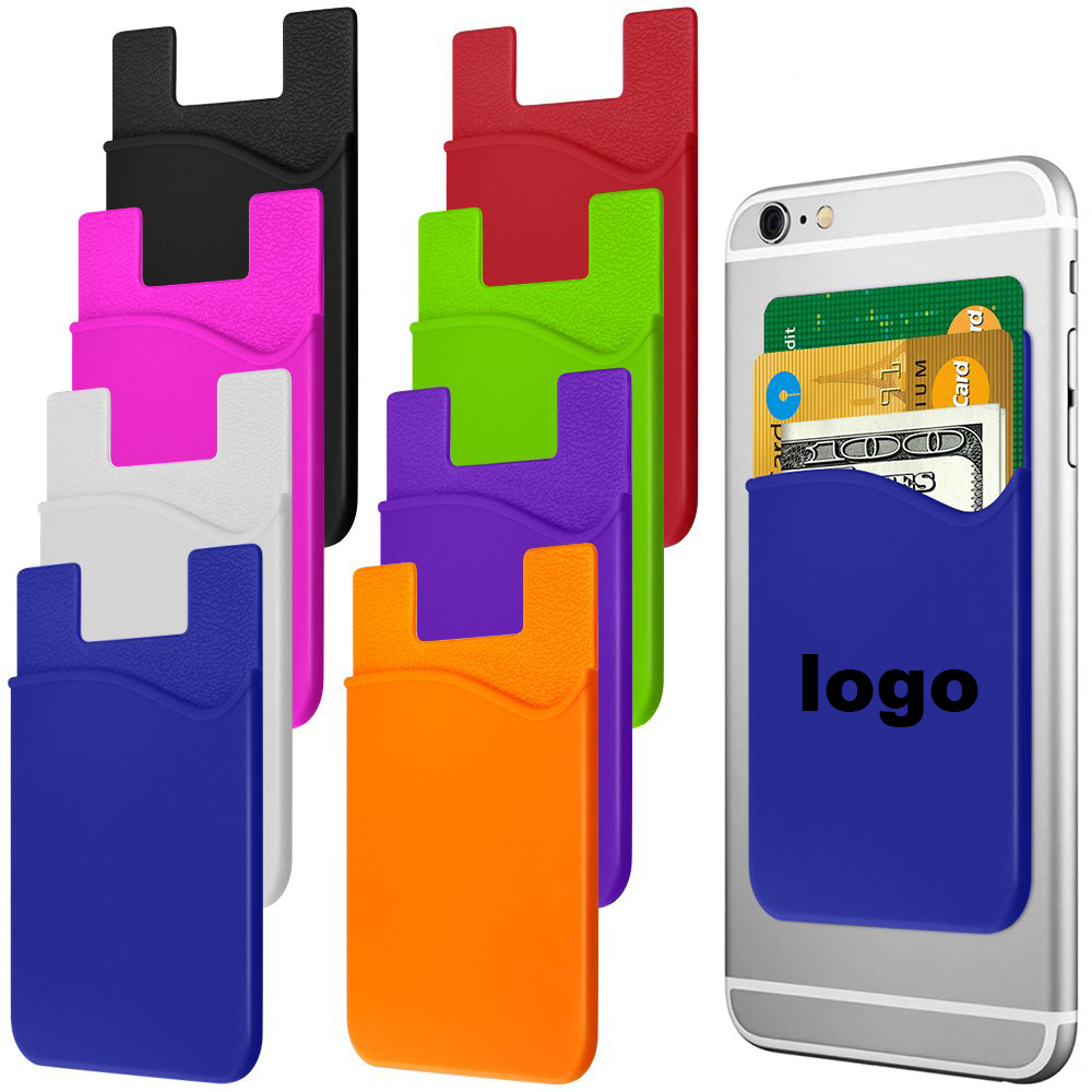 Silicone Sticky Phone Credit Card Wallet