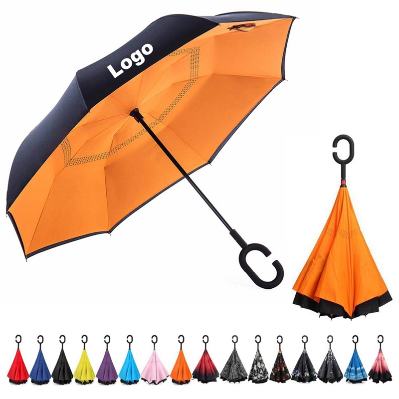 C Handle Inverted Reverse Umbrella