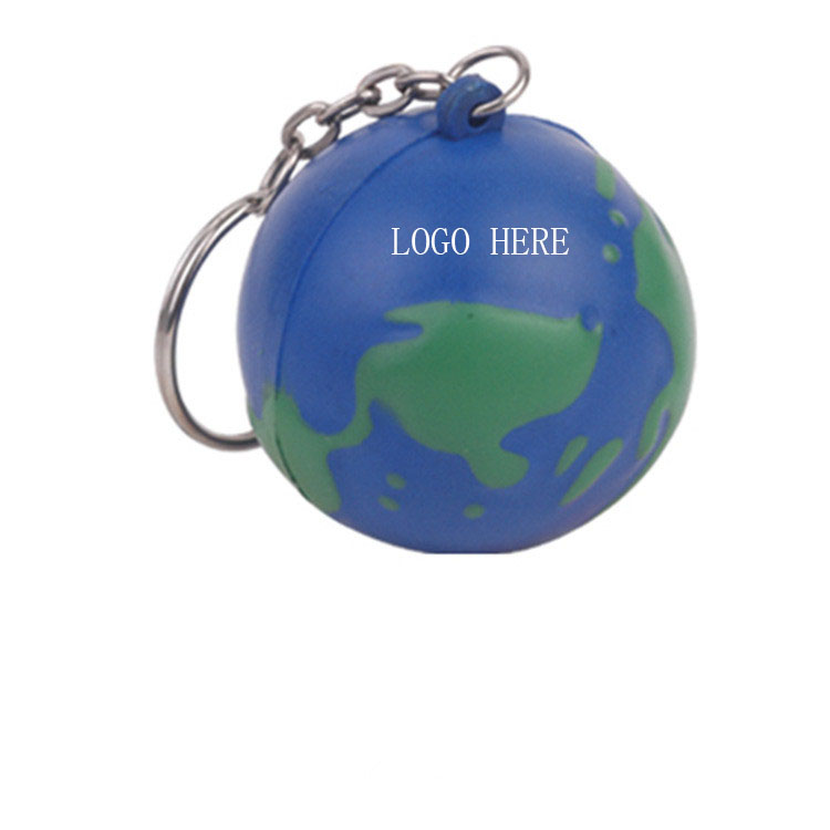 Earth Stress Reliever Keychain