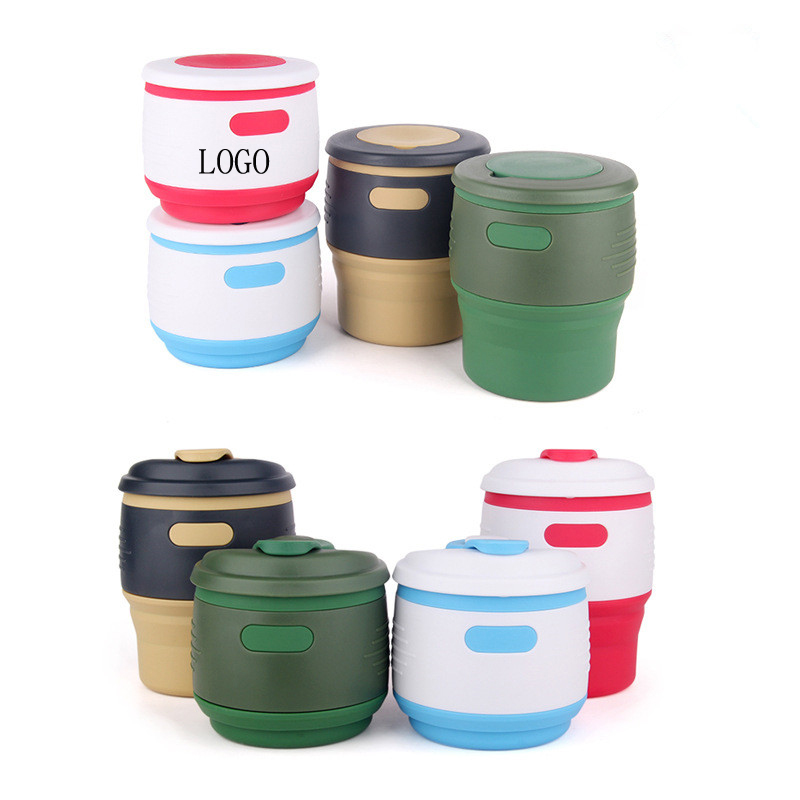 Heat Insulation Silicone Collapside Cup
