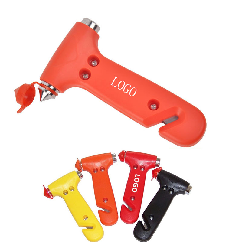 Car Safety Emergency Hammer/Seat Belt Cutter Survival Kit