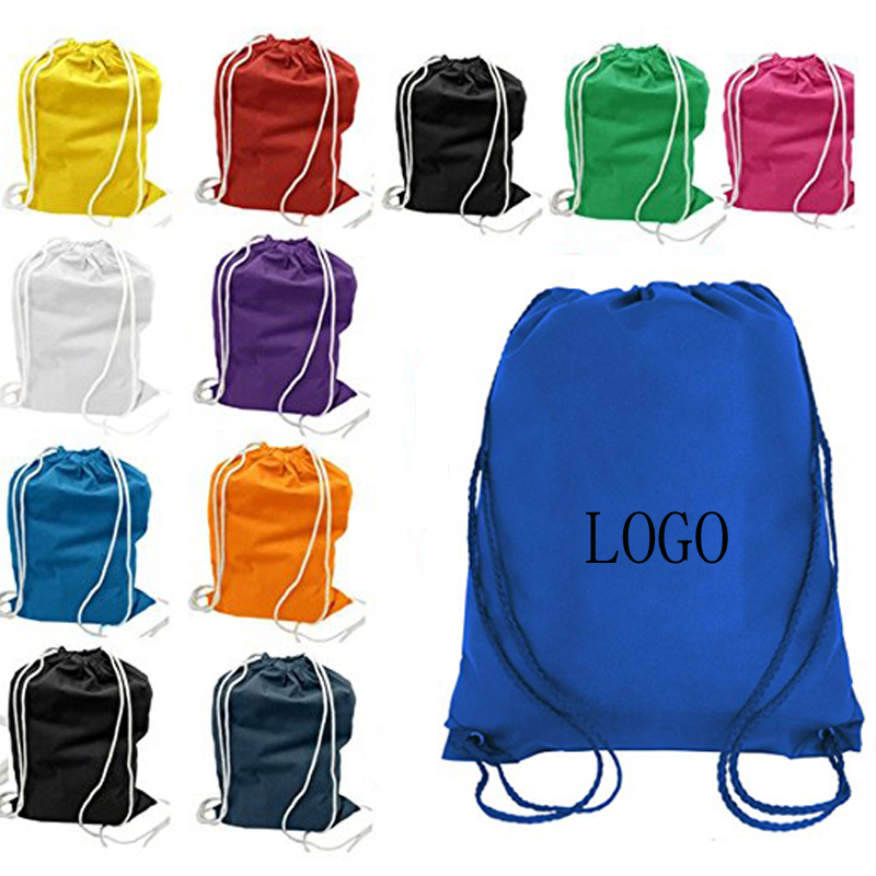 Mixed Colors Promo Non Woven Drawstring Bag/String Backpack