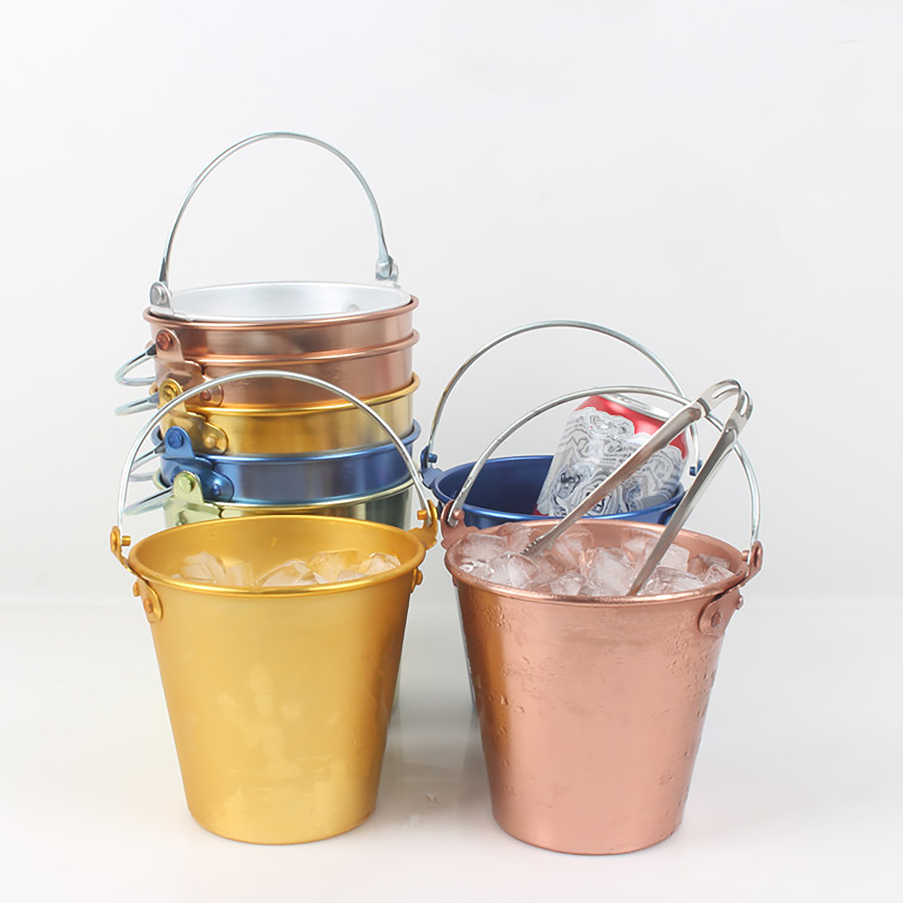 1.25 L Mini Metal Ice Bucket