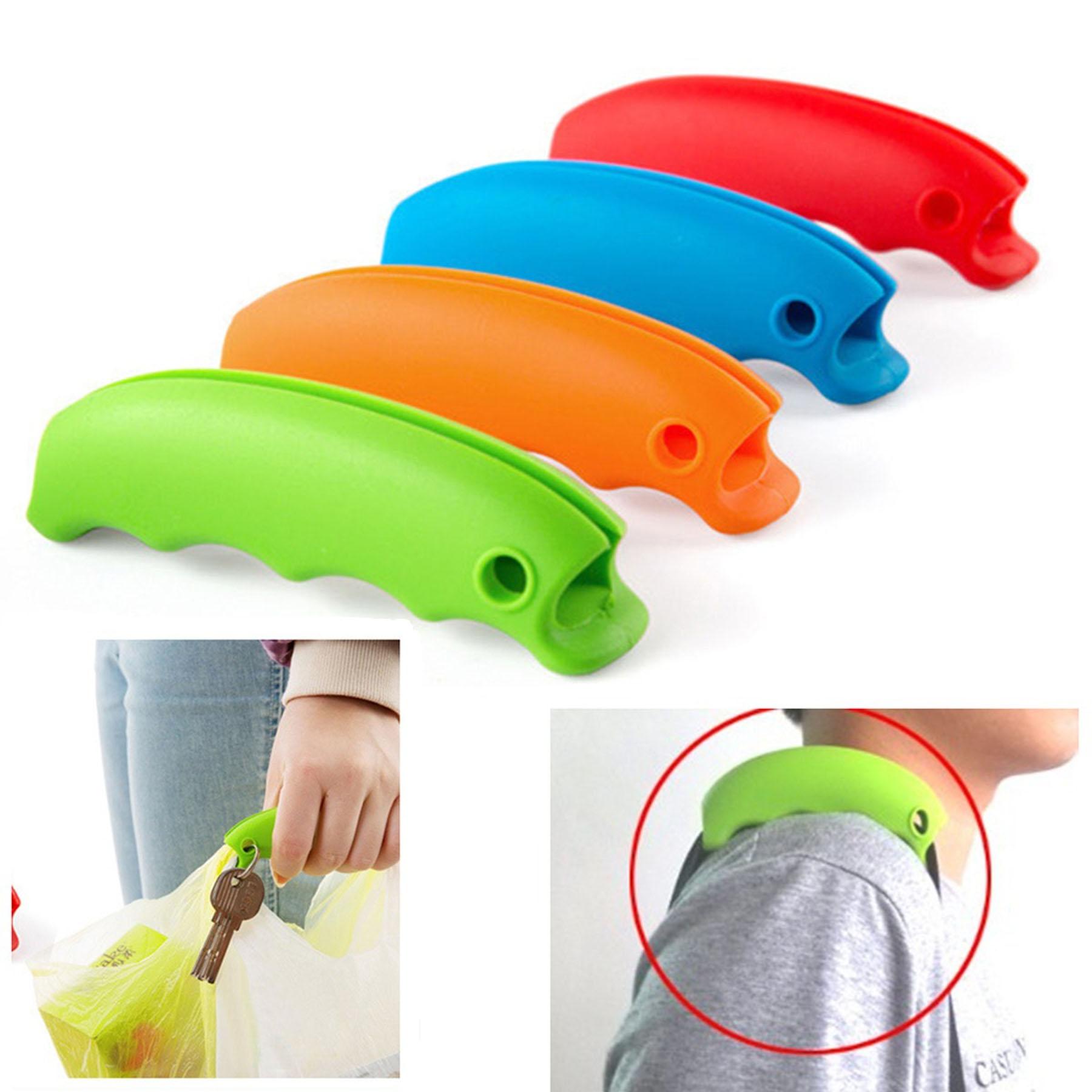 Silicone Shopping Bag Grip Handle