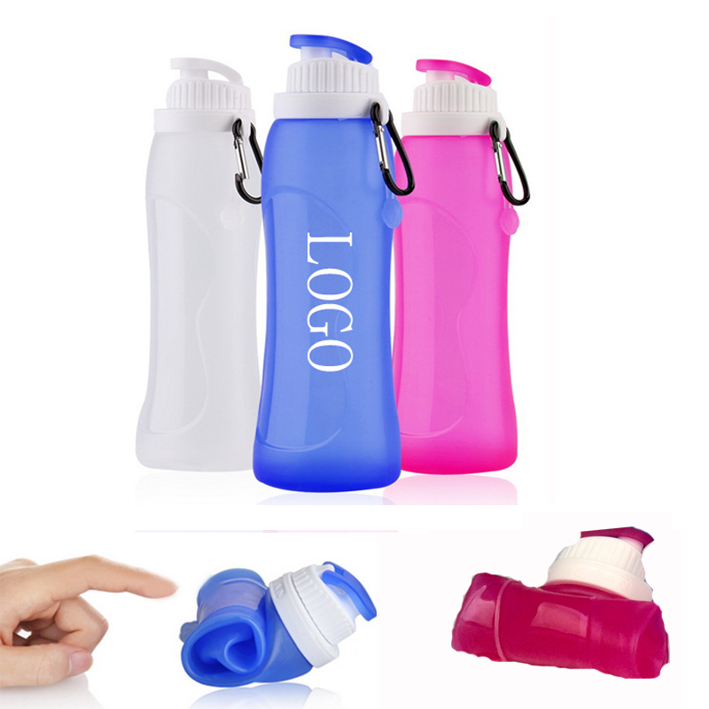 12 oz Silicone Foldable Bottle