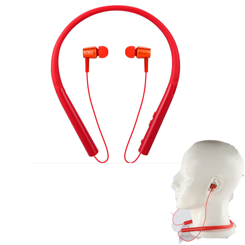 Wireless Neck Sterophonic Earphone Neck Headset