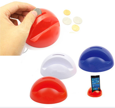  Phone Holder W/ Coin Bank